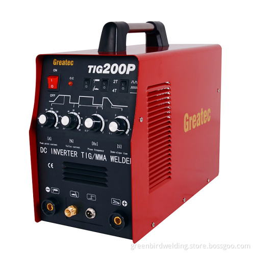 Inverter DC TIG/MMA Pulse Welding Machine (TIG200P)